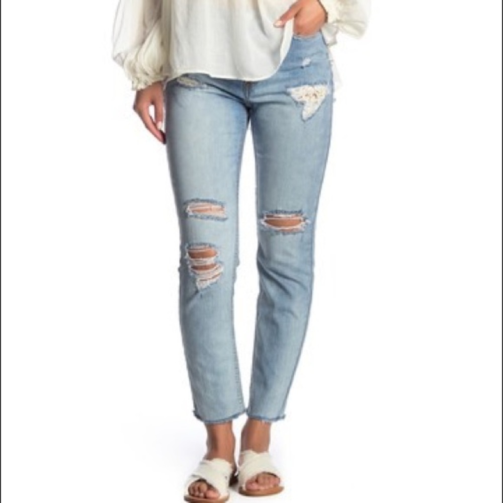Free People Lacey Stilt Jeans - Picture 1 of 3